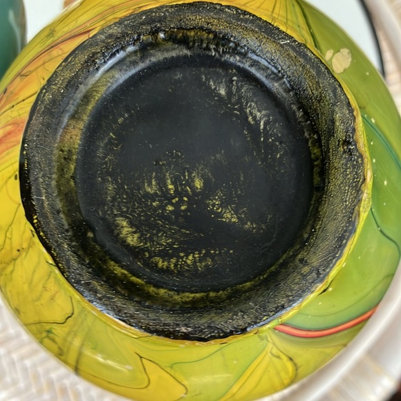 VINTAGE  MEXICAN & POTTERY VASES BUNDLE - Picture 16 of 17